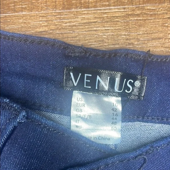 VENUS Deep Blue Women's Skinny Jeans - Picture 2 of 4